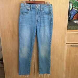 Madewell The Perfect Vintage Jean in Elliott Wash size 28